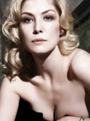 Rosamund Pike nude sex photo.